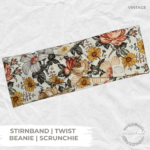 VINTAGE - Handgemachte Stirnbänder, Beanies & Scruncies – Accessoires für Babys, Kinder & Damen