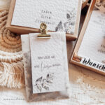 Geschenkbox Erstkommunion Blütenblätter inkl. Kreuz - Geldgeschenk liebevoll verpacken - Personalisierung – Bild 5