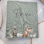 Leinenordner - FLORIAN - Waldtiere | Geburtsurkunde - Zeugnisse - Dokumente