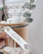 Geschenkset #2 - grün - Kerzenhalter | Tee & Gewürz nach Wunsch | regional – Bild 3