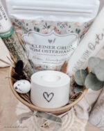 Geschenkset #2 - grün - Kerzenhalter | Tee & Gewürz nach Wunsch | regional – Bild 2