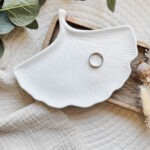 Handgemachtes Ginkgo-Blatt-Tablett | Schmuck & Accessoires