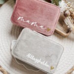 Schmuckbox.samt | personalisiert | in 3 Farben