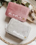 Schmuckbox.samt | personalisiert | in 3 Farben