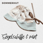 Sommerhut - Musselin | Segelschiffe & mint