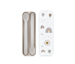 Löffel Set mit Box - 2-teilig | Sunshine & Rainbow