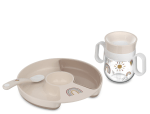 Babygeschirr-Set |  3-teilig - Sunshine & Rainbow – Bild 2
