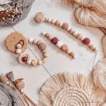 Knuffel – rosa.magic | Zahnungswurmi | Schnullerkette | Greifring (Einzeln & Set möglich)