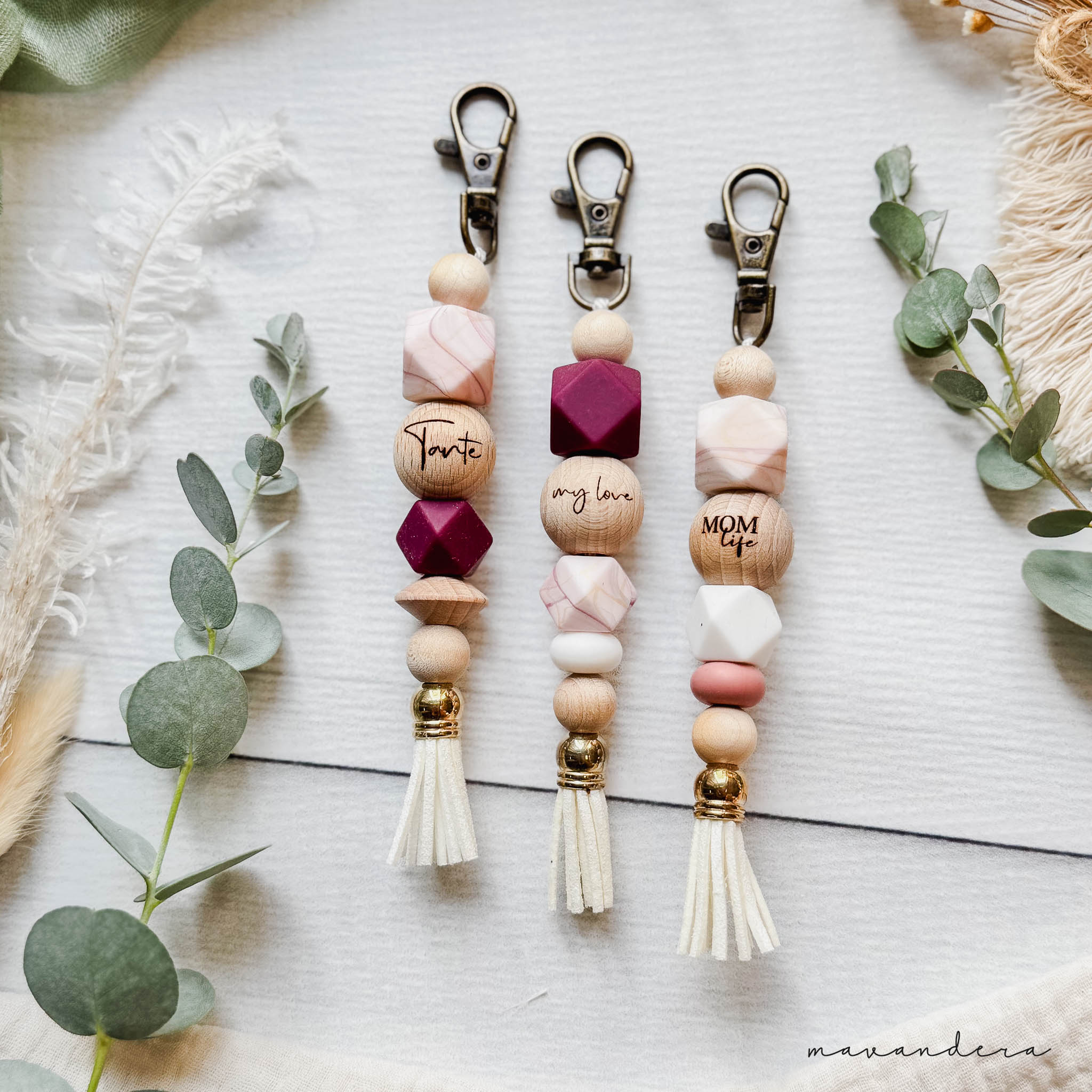 Schlusselanhaenger25- 3 Schlüsselanhänger | - Wunschgravur #3 – Bild 1