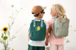 Kindergartenrucksack Square - Little Gang, light Khaki – Bild 5