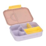 Brotdose Kinder - BENTO Lunchbox | Pattern Party Rosa – Bild 6