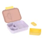 Brotdose Kinder - BENTO Lunchbox | Pattern Party Rosa – Bild 4