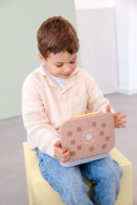 Brotdose Kinder - BENTO Lunchbox | Pattern Party Rosa – Bild 3