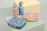 Brotdose Kinder - BENTO Lunchbox | Pattern Party Rosa – Bild 2