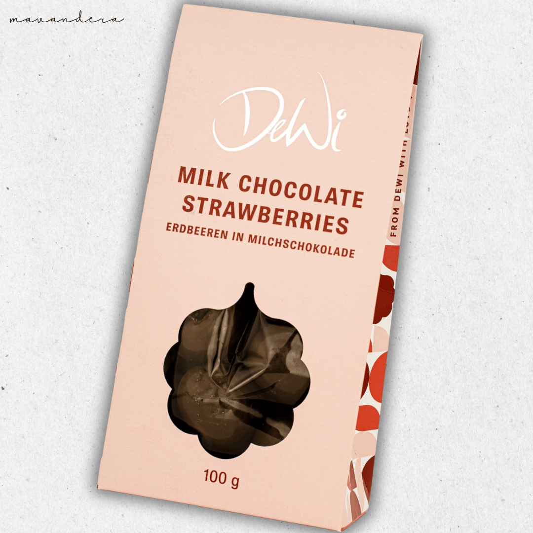 Milchschoko Erdbeeren Erdbeeren in Milchschokolade – Bild 1