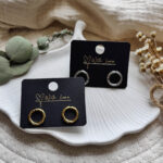 Ohrringe - CIRCLE | silber oder gold