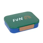 Brotdose Kinder - BENTO Lunchbox | Little Gang FUN grün