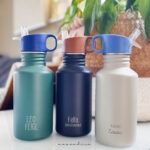 Edelstahl Kinder Trinkflasche - Little Gang Regenbogen Grün 500 ml | Gravur Name möglich – Bild 13