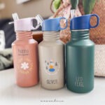 Edelstahl Kinder Trinkflasche - Sunny Explorer rose/pink 500 ml | Gravur Name möglich – Bild 14