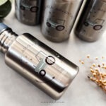 Edelstahl Kinder Trinkflasche - Traktor | Gravur Name möglich – Bild 2