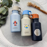 Edelstahl Kinder Trinkflasche - Sunny Explorer grün 500 ml | Gravur Name möglich – Bild 13