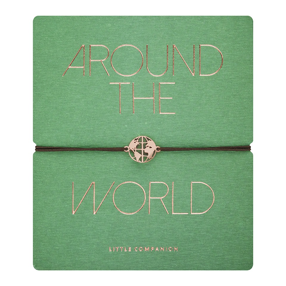 608172 Armband - Weltkugel - around the world | verstellbar – Bild 1