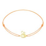 Armband - Biene - bee yourself (verstellbar - für Kids & Erwachsene) – Bild 2