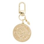 Schlüsselanhänger - BAUM – „enjoy your life“ | beige – Bild 2