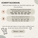 Personalisiertes Osterkörbchen mit Anhänger | handgeflochtenes Weidenkörbchen – Bild 2