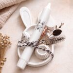 Osterdeko Teller Set mit Kerze & süßer Deko