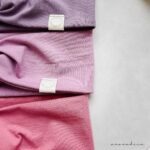 Purple / Liliac / Himbeere (Auswahl) - Handgemachte Stirnbänder, Beanies & Scruncies – Accessoires für Babys, Kinder & Damen – Bild 2