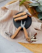 🔧 Personalisiertes Multifunktions-Werkzeug mit Korkgriff – klappbares Taschenmesser mit Gravur – Bild 5