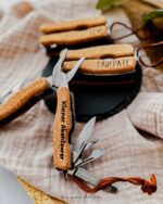 🔧 Personalisiertes Multifunktions-Werkzeug mit Korkgriff – klappbares Taschenmesser mit Gravur – Bild 4