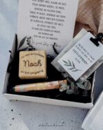NEU: Personalisierte Geschenkbox 'NOAH' | mit Holz Rollmeter – Geldgeschenk zur Erstkommunion, Firmung oder Geburtstag – Bild 2