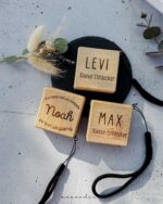 NEU: Personalisierte Geschenkbox 'NOAH' | mit Holz Rollmeter – Geldgeschenk zur Erstkommunion, Firmung oder Geburtstag – Bild 4