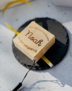 NEU: Personalisierte Geschenkbox 'NOAH' | mit Holz Rollmeter – Geldgeschenk zur Erstkommunion, Firmung oder Geburtstag – Bild 7