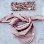 SHOP THE LOOK  | #2 PASTEL.ROSE & FRIDA ROSE | Kombi aus Beanie oder Stirnband & Musselin Schal