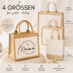 Jute Tasche | MAMA - Danke für alles - verschiedene Größen & Personalisierung möglich