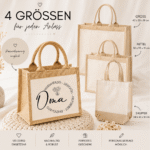 Jute Tasche | OMA - verschiedene Größen & Personalisierung möglich