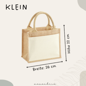 Jute Tasche - klein