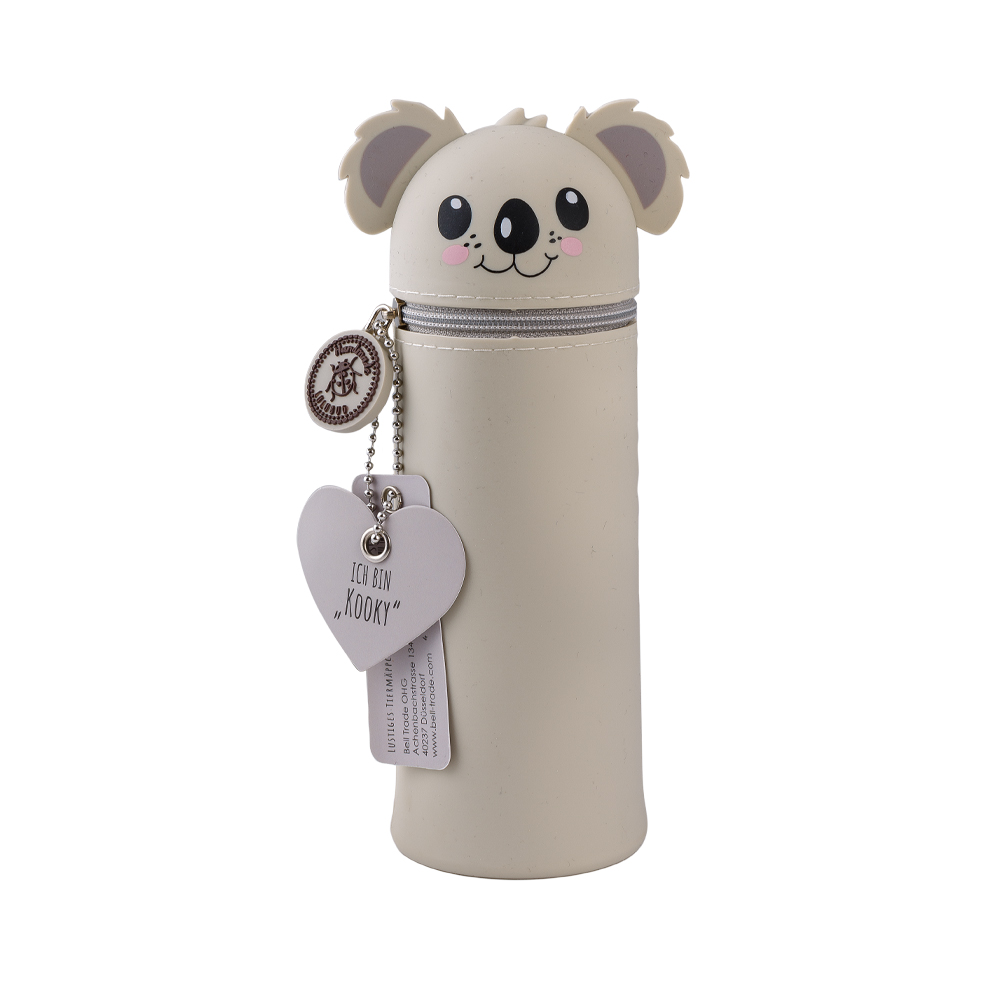 Koala-Kooky Lustiges Tiermäppchen aus Silikon - „Koala Kooky“ | Stifte Etui – Bild 1