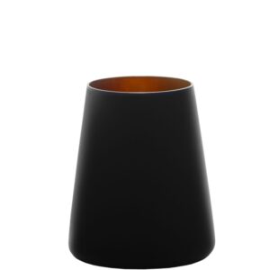 Eckig | schwarz - Bronze