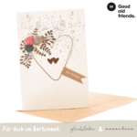 Zur Hochzeit | Pompom Karte - good old friends