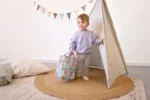 Kindergartenrucksack Square - Happy Trails Blume – Bild 5