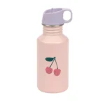 Edelstahl Kinder Trinkflasche - HAPPY FRUITS, KIRSCHE 500 ml | Gravur Name möglich