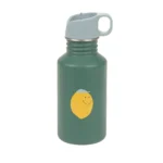 Edelstahl Kinder Trinkflasche - HAPPY FRUITS, ZITRONE 500 ml | Gravur Name möglich
