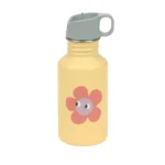 Edelstahl Kinder Trinkflasche -  HAPPY TRAILS, BLUME 500 ml | Gravur Name möglich