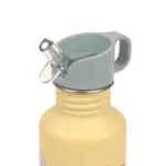 Edelstahl Kinder Trinkflasche -  HAPPY TRAILS, BLUME 500 ml | Gravur Name möglich – Bild 2
