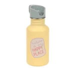 Edelstahl Kinder Trinkflasche -  HAPPY TRAILS, BLUME 500 ml | Gravur Name möglich – Bild 9
