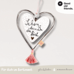 Schmuckherzen | Schön, dass du da bist - good old friends – Bild 2
